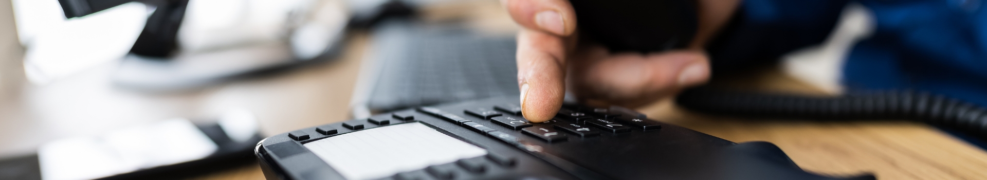 putting in number on phone